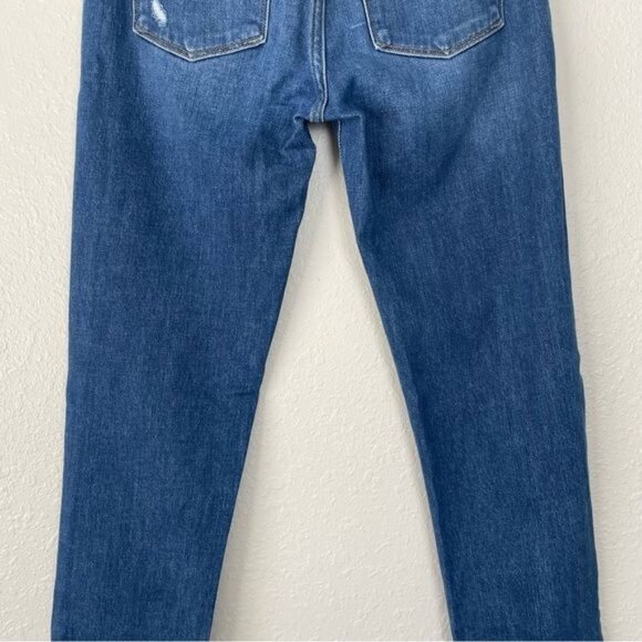 Frame Le Nik Distressed raw hem skinny jeans 24 - Picture 8 of 11